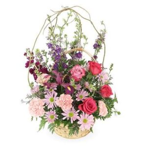 Monets Garden Basket